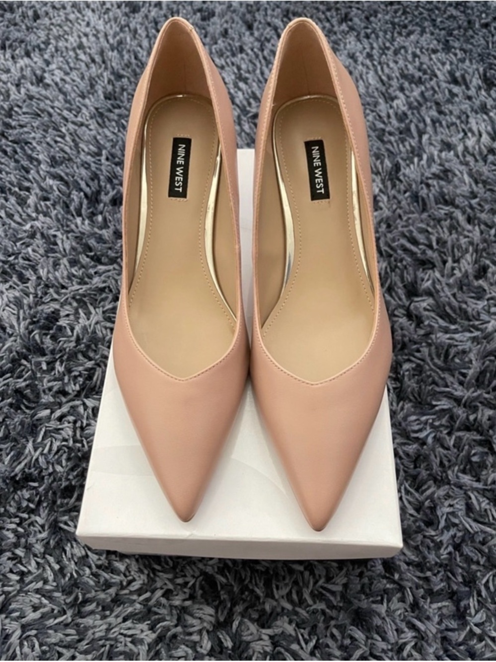 Nine West Ariella Light Natural Heel, Size: 9M